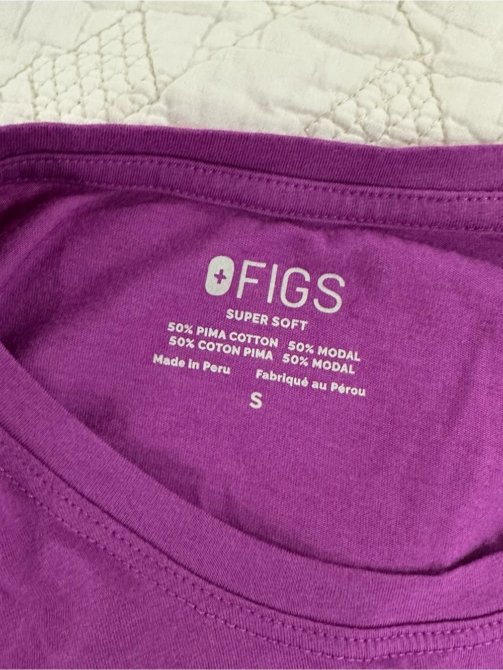 EUC Figs Super Soft Underscrub Long sleeve t-shirt - Picture 2 of 8